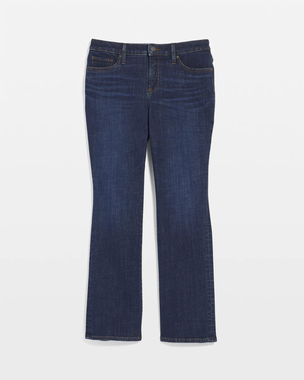 Chico's Girlfriend Kick Flare Jeans Dark Sapphire Indigo