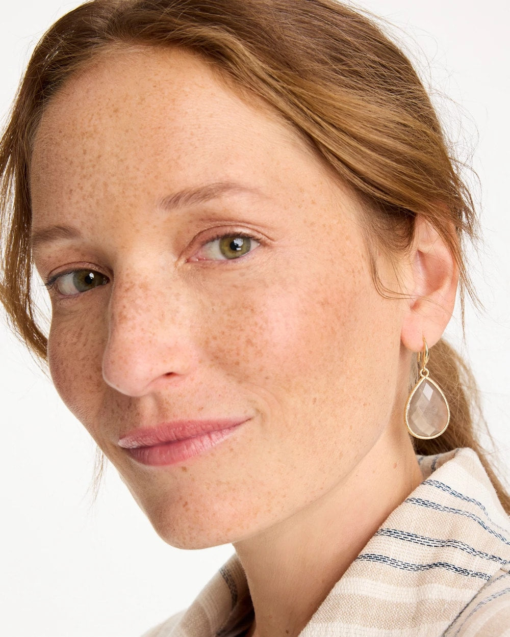 Chico's Neutral Teardrop Earrings Neutral