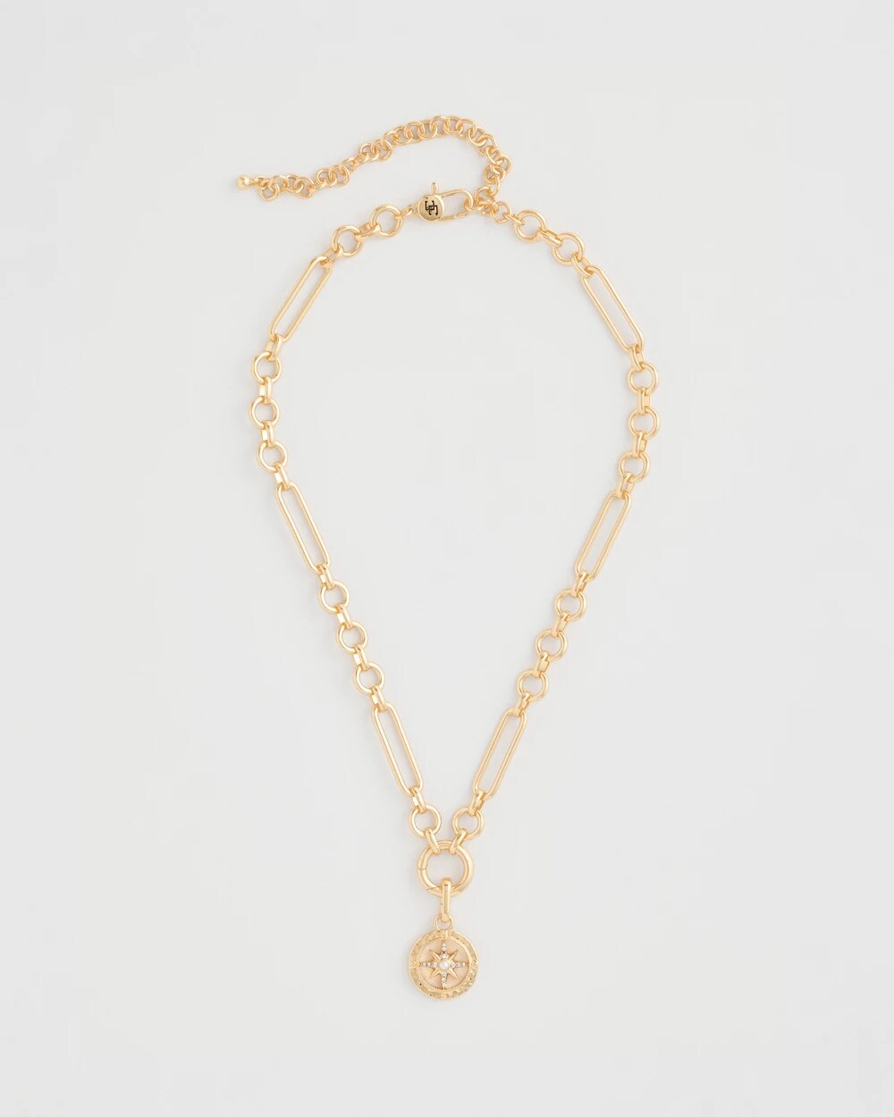 Chico's Compass Charm Gold