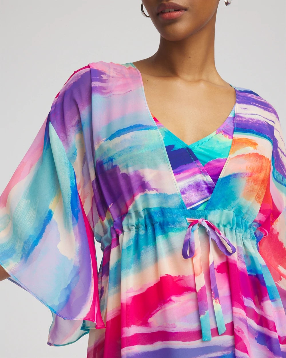Chico's Gottex Palma Beach Dress Multi