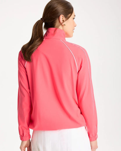 Chico's Zenergy® Ripstop Piping Jacket Calypso Coral
