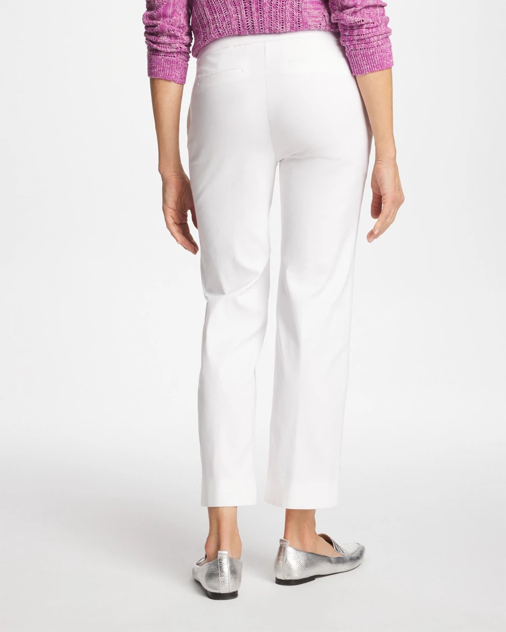 Chico's Brigitte™ Straight Crop Alabaster