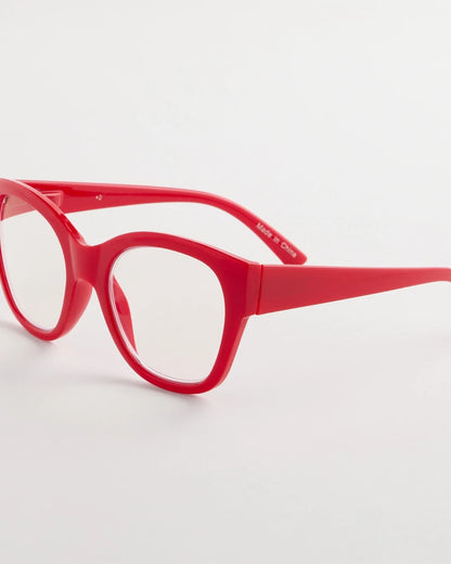 Chico's Large Red Cateye Readers Red