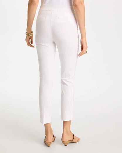 Chico's Brigitte™ Slim Pull-On Ankle Pants Alabaster