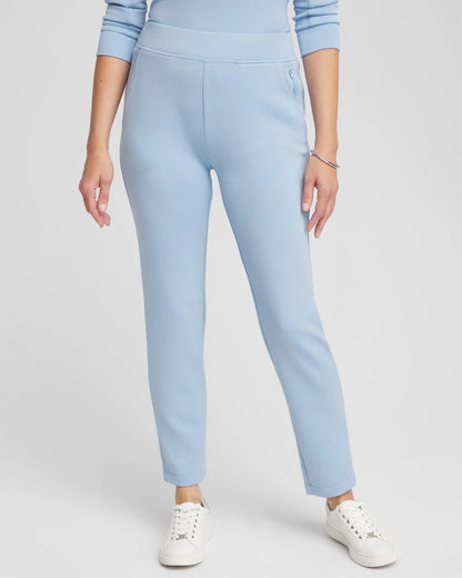 Chico's Zenergy® Soft Ankle Pants Crystal Topaz