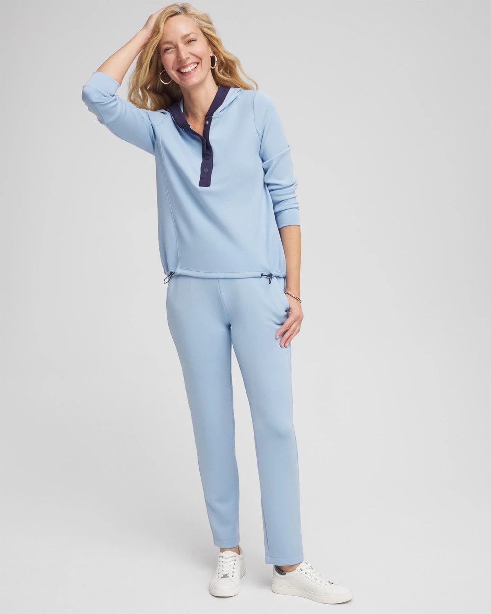 Chico's Zenergy® Soft Ankle Pants Crystal Topaz