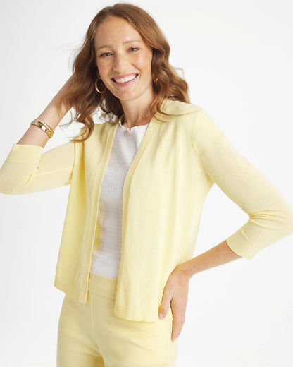 Chico's Summer Romance Cardigan Golden Haze