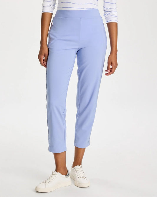 Chico's Zenergy® UPF Caviar Crop Pants Blue Muse