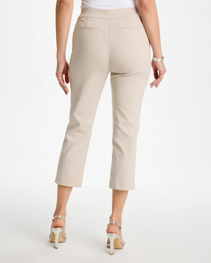 Chico's Brigitte™ Slim Pull-On Crop Pant Smokey Taupe