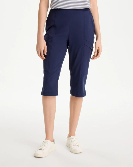 Chico's Zenergy® UPF Pedal Pusher Pants Passport Blue