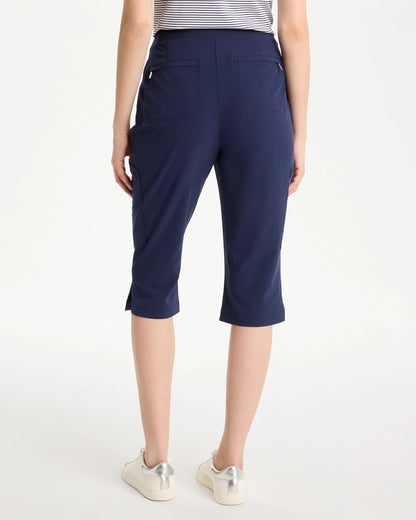 Chico's Zenergy® UPF Pedal Pusher Pants Passport Blue