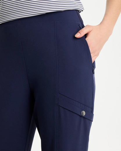 Chico's Zenergy® UPF Pedal Pusher Pants Passport Blue