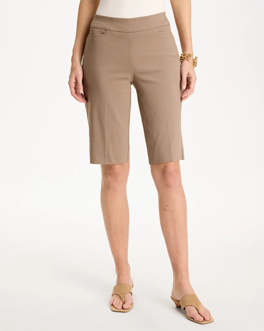 Chico's Brigitte™ Slim Shorts Topaz Smoke