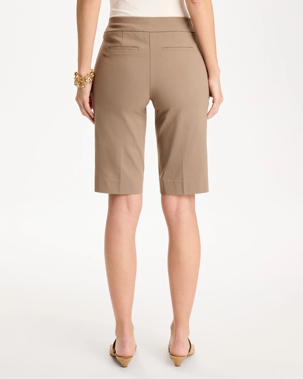 Chico's Brigitte™ Slim Shorts Topaz Smoke