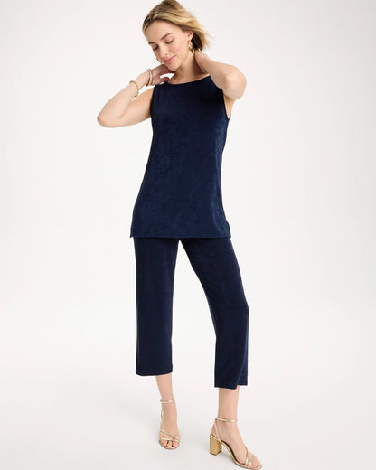Chico's Travelers™ No Tummy Cropped Pants Travelers India Ink