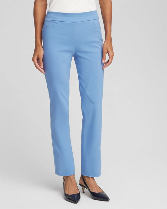 Chico's Brigitte™ Slim Pull-On Pants Tidal Blue