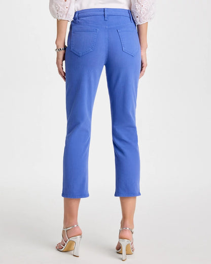 Chico's Girlfriend Slim Cropped Jeans Amparo Blue