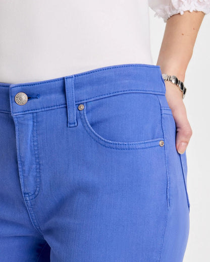 Chico's Girlfriend Slim Cropped Jeans Amparo Blue