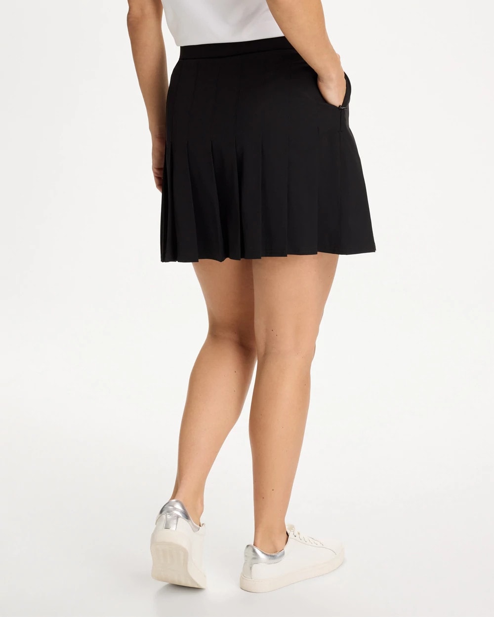 Chico's Zenergy® UPF Pleated Skort Black