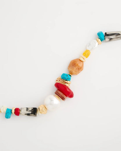 Chico's Chico's Originals Short Beaded Necklace Multi