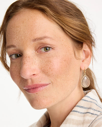 Chico's Neutral Teardrop Earrings Neutral