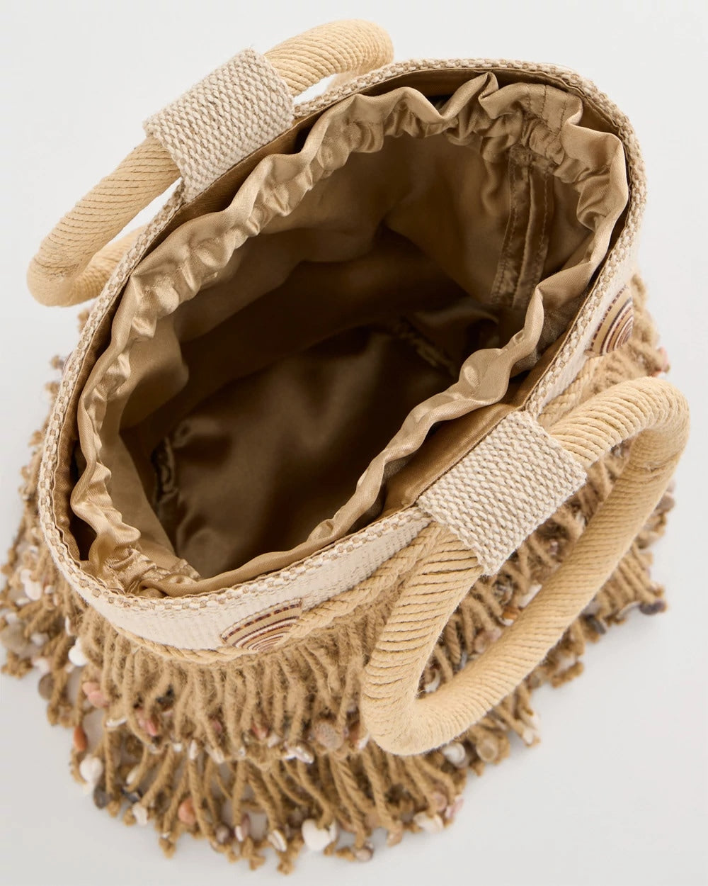 Chico's Chico's Originals Bamboo Bucket Bag Natural