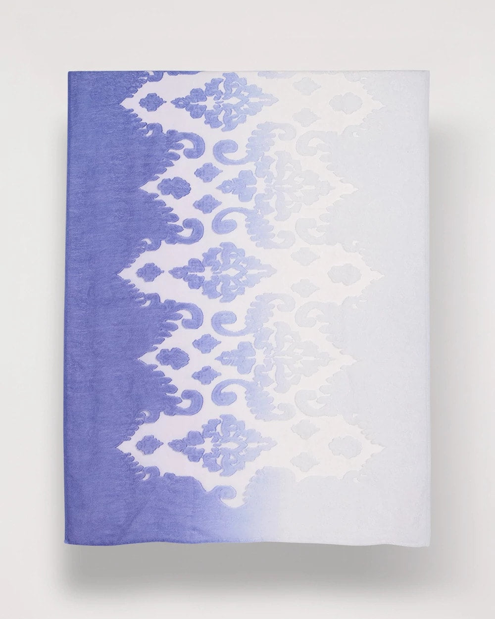 Chico's Ombre Burnout Oblong Scarf Blue