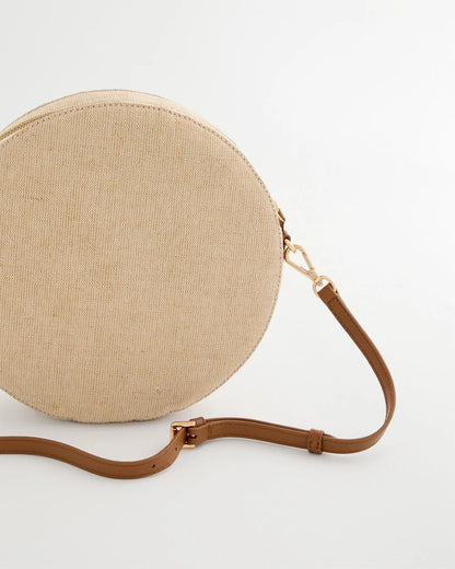 Chico's Seashell-Inspired Crossbody Bag Neutral