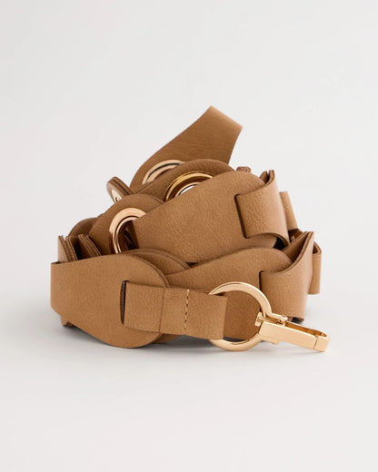 Chico's Grommet Belt Brown