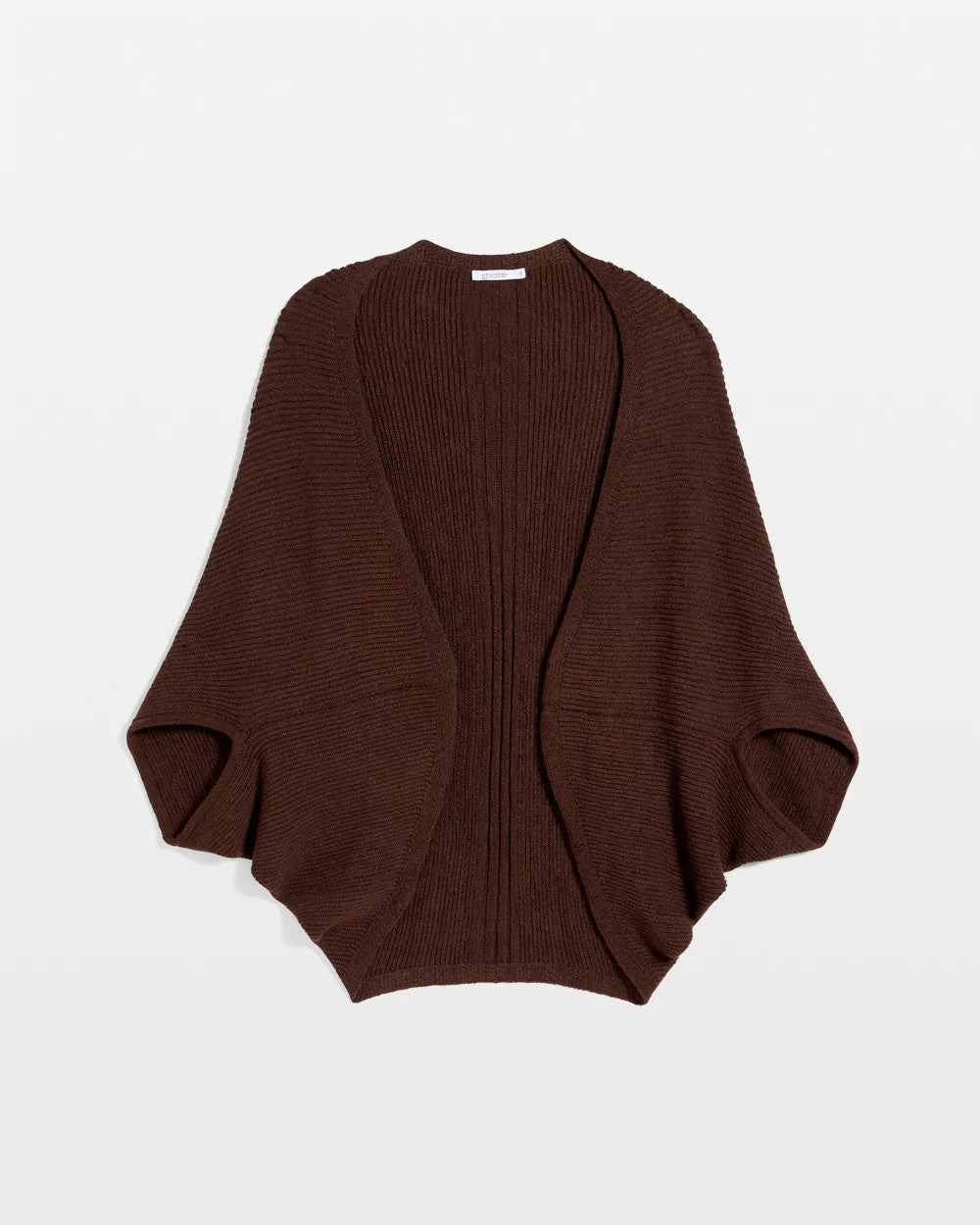 Chico's Knit Cocoon Deep Brown