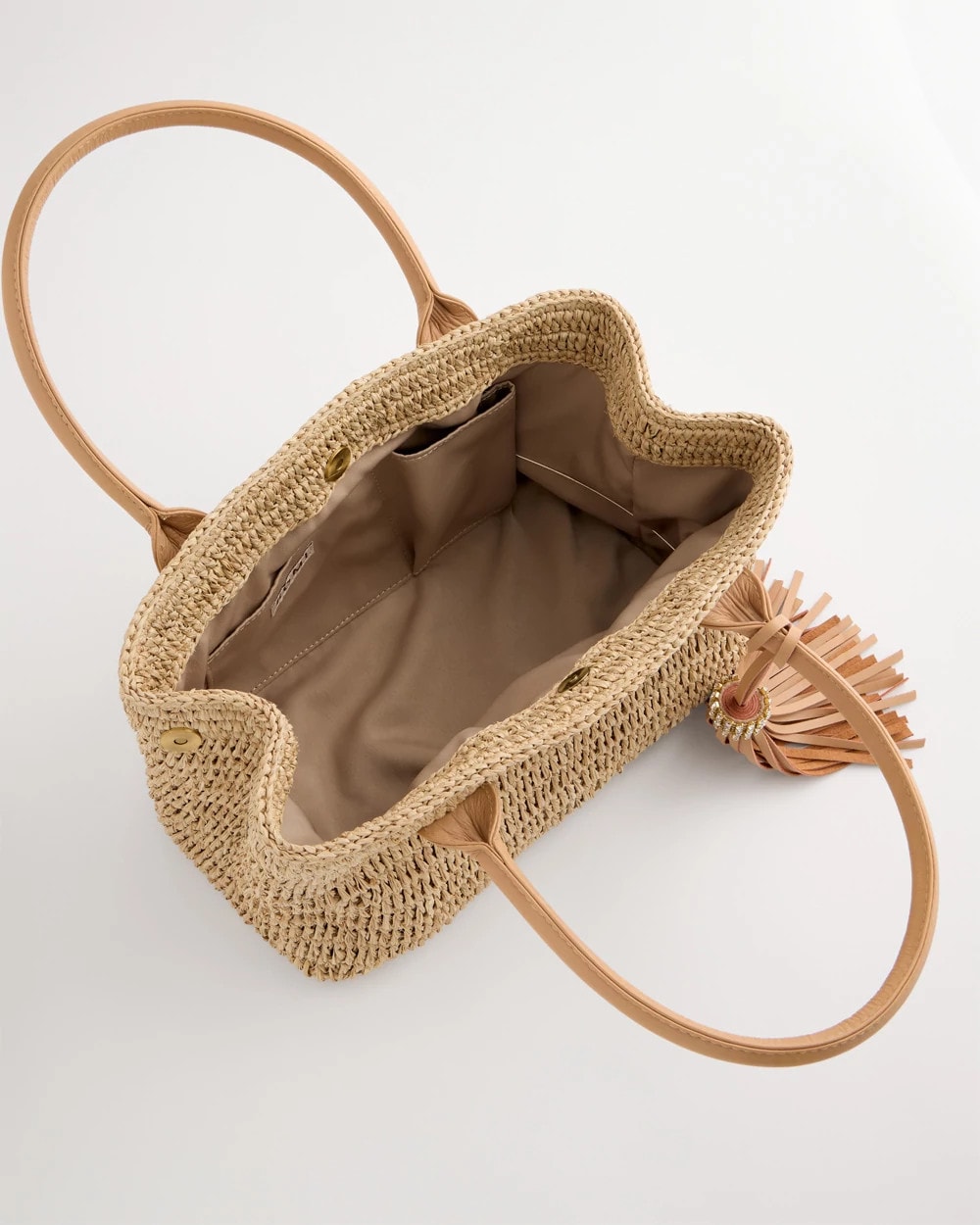 Chico's Chico's x Romi Tokyo Handbag Natural