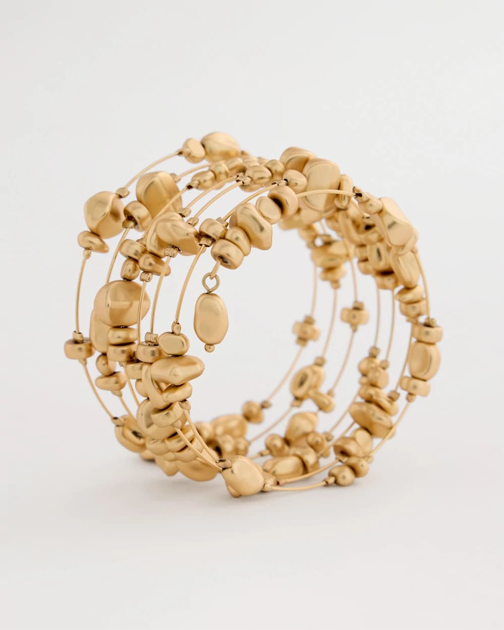 Chico's Goldtone Coil Bracelet Gold