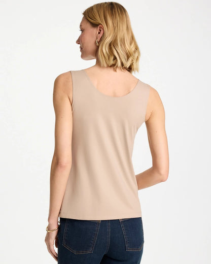 Chico's Microfiber Tank Soft Latte