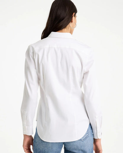 Chico's No-Iron™ Stretch Shirt Optic White