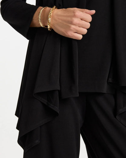Chico's Travelers™ Knit Drape Cardigan Black