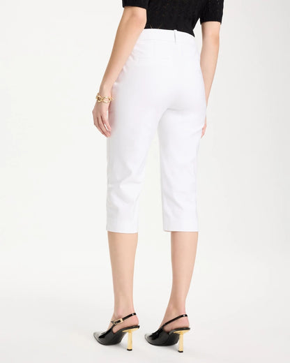 Chico's Emme Slim Capri Pants Alabaster