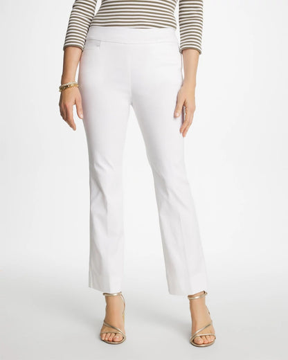 Chico's Brigitte™ Crop Flare Alabaster