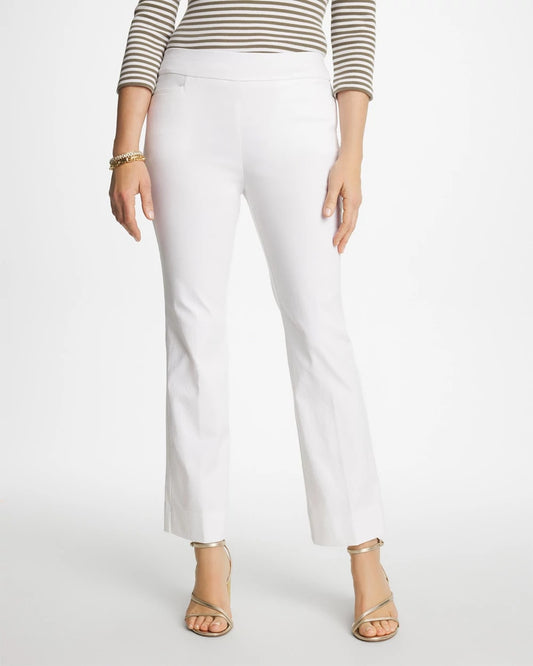 Chico's Brigitte™ Crop Flare Alabaster