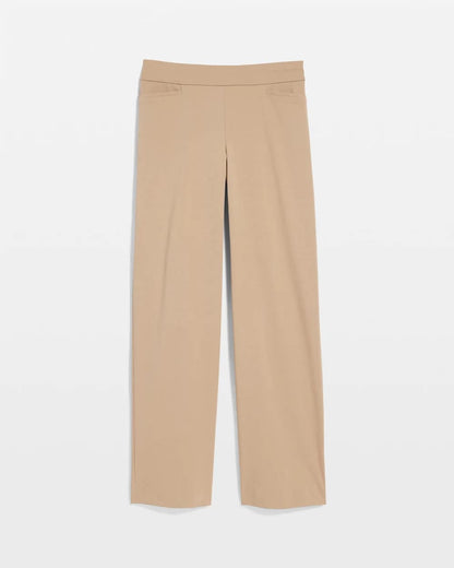 Chico's Brigitte™ Slim Wide-Leg Pants Cattail Brown