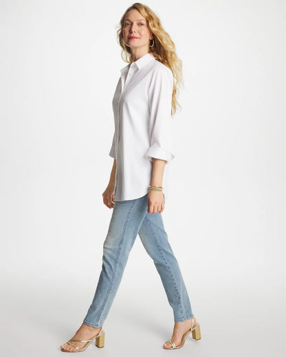Chico's Pull-On Slim Ankle Jeggings Printemps Indigo