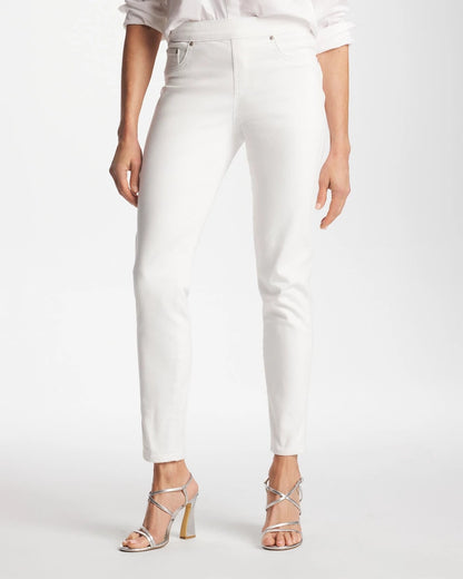 Chico's Pull-On Ankle Jeggings Alabaster