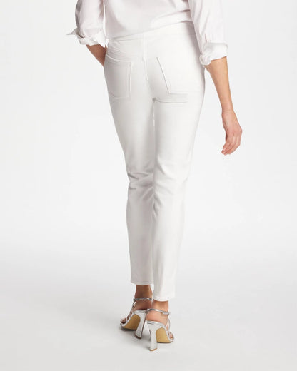 Chico's Pull-On Ankle Jeggings Alabaster
