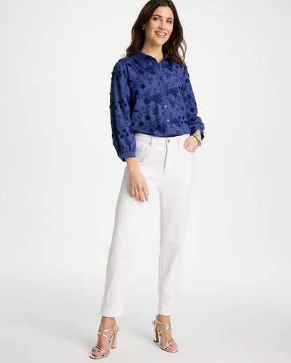 Chico's Skinny Ankle Jeans Alabaster