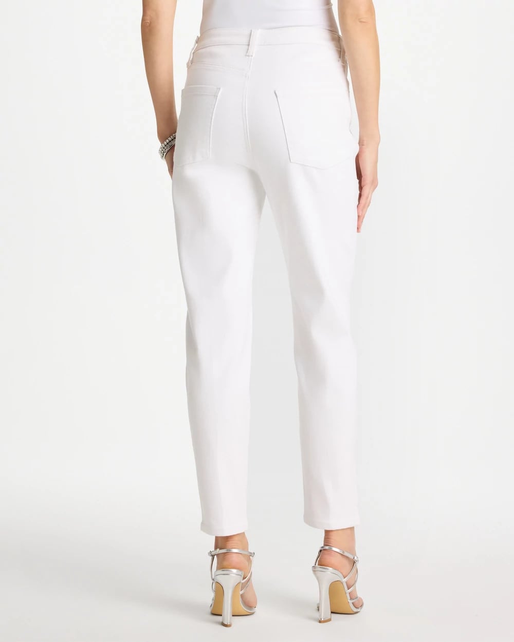 Chico's Skinny Ankle Jeans Alabaster
