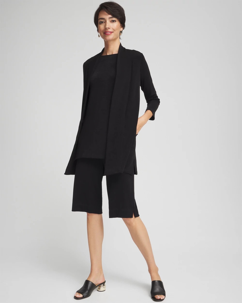 Chico's Travelers™ No Tummy Shorts Travelers Black