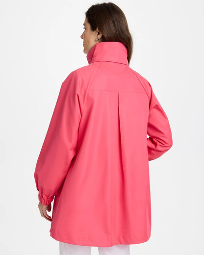 Chico's Zenergy® Twill Rain Jacket Blossom