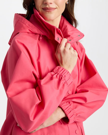 Chico's Zenergy® Twill Rain Jacket Blossom