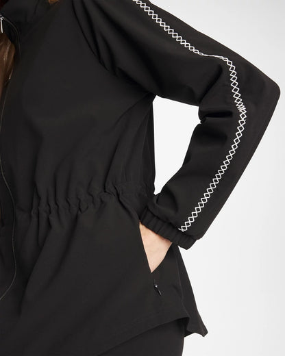 Chico's Zenergy® UPF Lattice-Trim Jacket Black