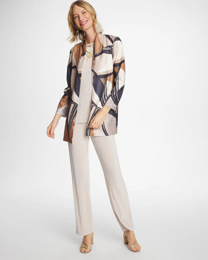 Chico's Travelers™ Waverly Reversible Crushed Jacket Soft Slate