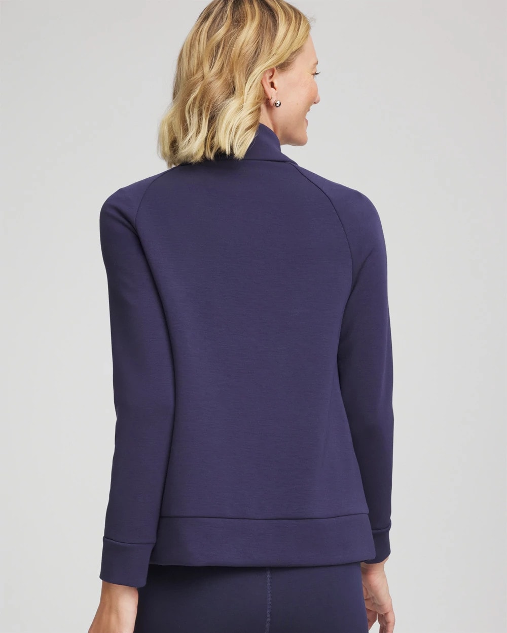 Chico's Zenergy® Soft Long Jacket Passport Blue